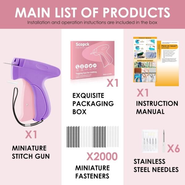 Stitch Gun for Clothes Handheld Quick Clothing Fixer - Image 3