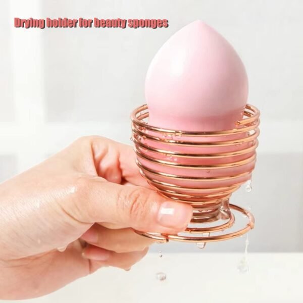 Makeup Sponge Blender Travel Case,(Pink & Purple) - Image 3