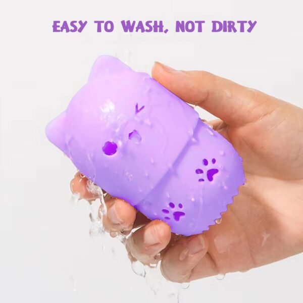 Makeup Sponge Blender Travel Case,(Pink & Purple) - Image 5