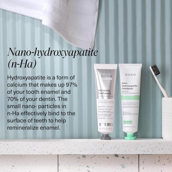 Boka Fluoride Free Toothpaste Nano Hydroxyapatite, US Manufactured - Image 5