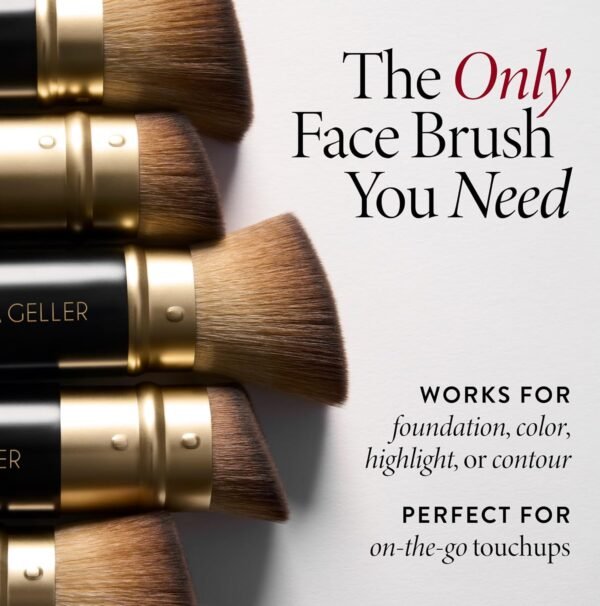 LAURA GELLER NEW YORK Retractable Black Kabuki Brush - Image 6