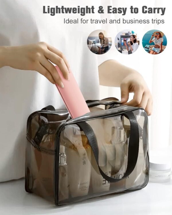 Large Travel Makeup Brush Holder, Magnetic Anti-fall - Image 3