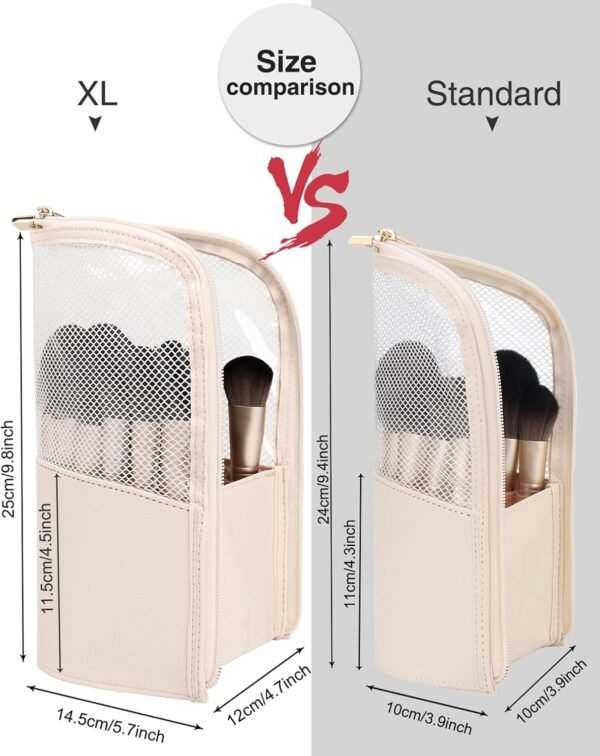 Makeup Brush Holder ,Portable Make-up Organizer Bag - Image 8