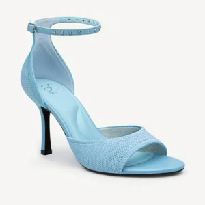 Minimalist Ankle Strap Heeled Sandals