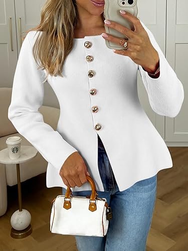 Cicy Bell Womens Button Up Cardigan Sweaters - Image 7