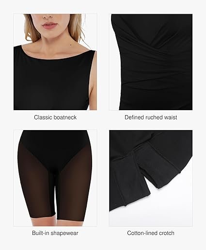 Popilush Long Dresses for Women - Ruched Bodycon - Image 10