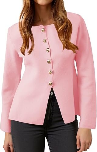 Cicy Bell Womens Button Up Cardigan Sweaters