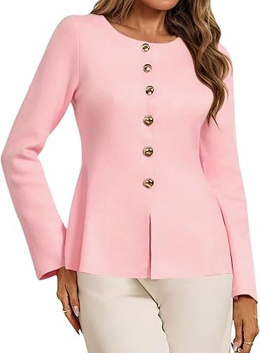 Cicy Bell Womens Button Up Cardigan Sweaters - Image 17