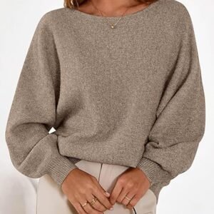 KIRUNDO Oversized Sweaters for Women Cozy Fall Fashion