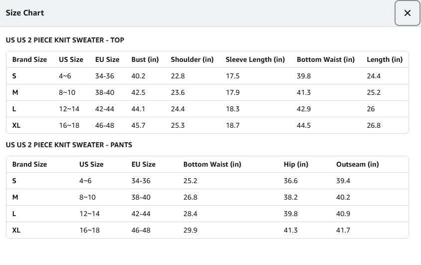 Viottiset Women's 2 Piece Outfits Casual V Neck - Image 5