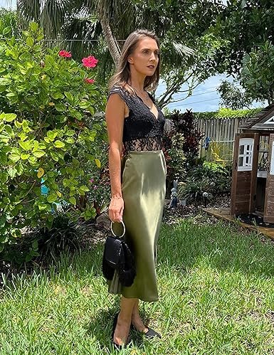 Zeagoo Skirts for Women High Waist Skirt Elegant - Image 4